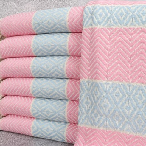 トルコ・バスタオル・ペシュテマル・ダイヤ柄PK