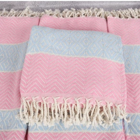 トルコ・バスタオル・ペシュテマル・ダイヤ柄PK