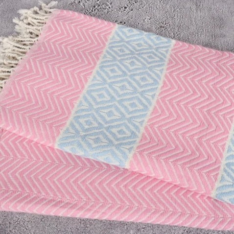 トルコ・バスタオル・ペシュテマル・ダイヤ柄PK