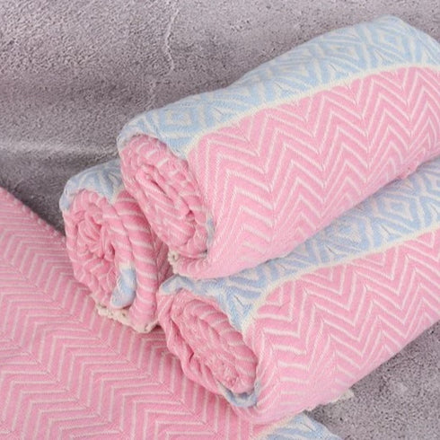 トルコ・バスタオル・ペシュテマル・ダイヤ柄PK