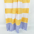 トルコ・ビーチタオル・ボーダー・イエローボーダー