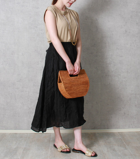 【手刺繡の煌めくサンダル】サンダル・ミラーボール