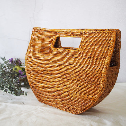 【バリ島の職人技・アタ】カゴバック・バケットバック