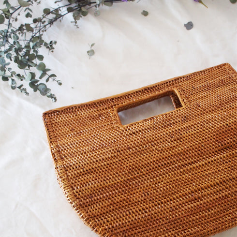 【バリ島の職人技・アタ】カゴバック・バケットバック