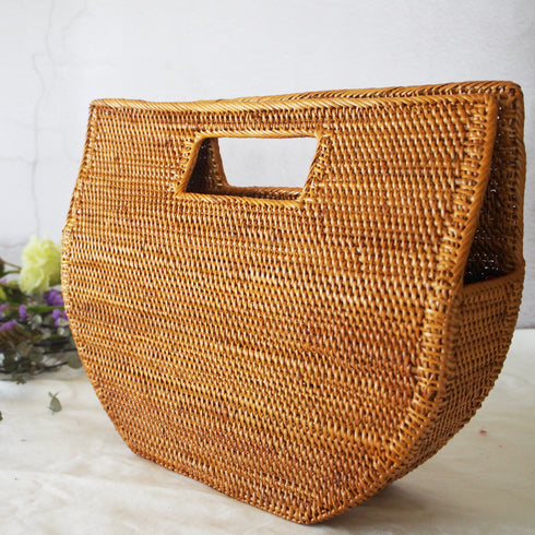 【バリ島の職人技・アタ】カゴバック・バケットバック