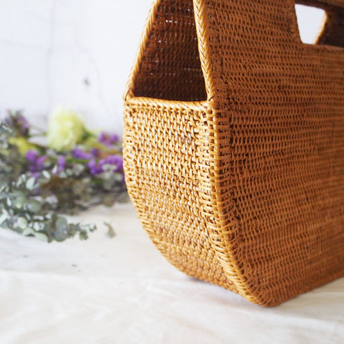 【バリ島の職人技・アタ】カゴバック・バケットバック