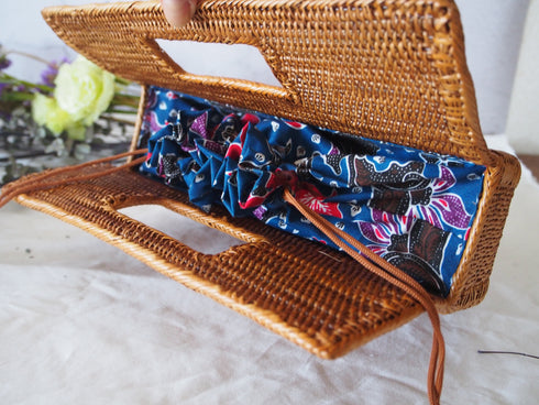 【バリ島の職人技・アタ】カゴバック・バケットバック