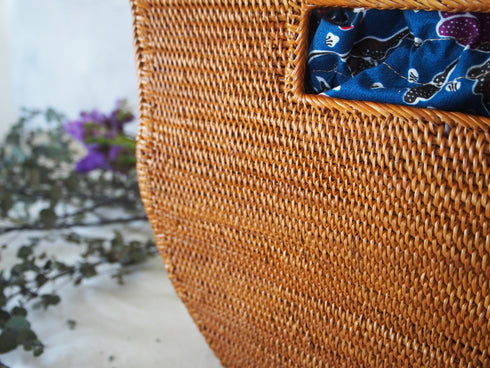 【バリ島の職人技・アタ】カゴバック・バケットバック