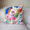 【カラフル・フォレスト】クッションカバー・インコ