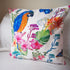【カラフル・フォレスト】クッションカバー・インコ
