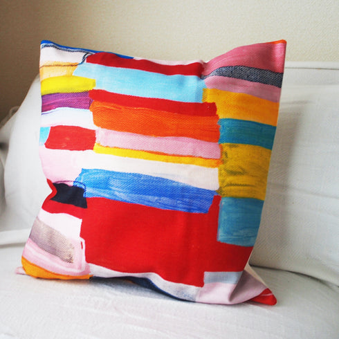 【コンテンポラリー絵画】クッションカバー・ブリッジ