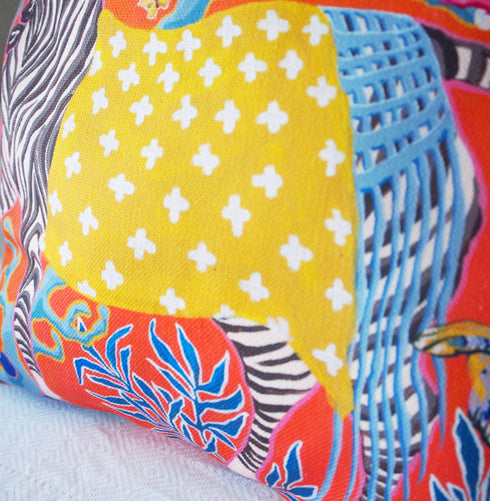 【エキゾチック・アニマル】クッションカバー・ゼブラ