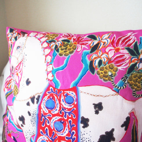 【エキゾチック・アニマル】クッションカバー・ホース