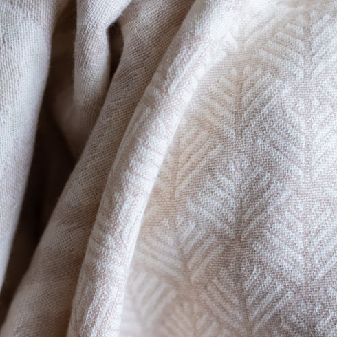 トルコ・バスタオル・ペシュテマル・オリエンタル柄ベージュ