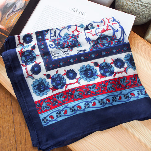 バルキーコットン・カーネーション・ネイビーRD