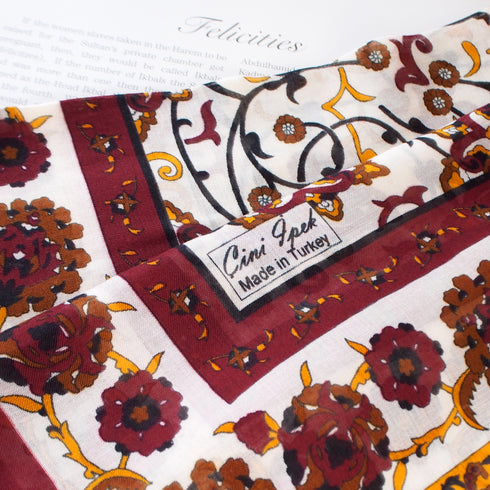 バルキーコットン・カーネーション・ボルドー