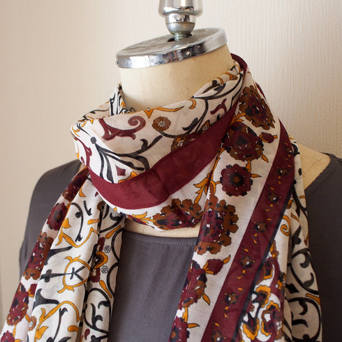 バルキーコットン・カーネーション・ボルドー