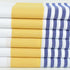 トルコ・ビーチタオル・ボーダー・イエローボーダー