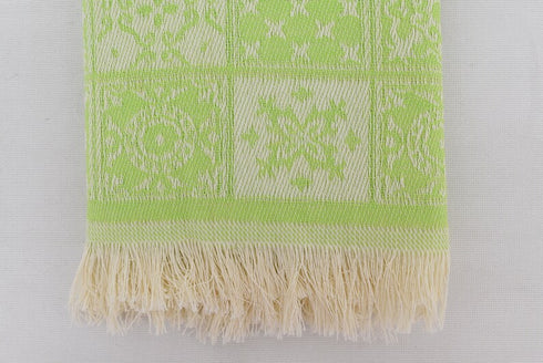 トルコ・ハンドタオル・ペシュテマル/タイルピスタチオ