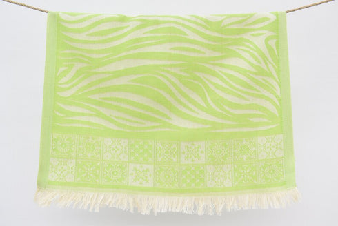 トルコ・ハンドタオル・ペシュテマル/タイルピスタチオ