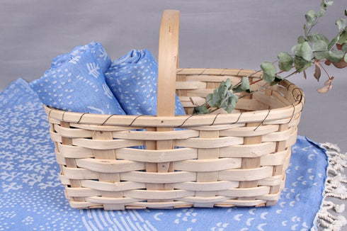 トルコ・フェイスタオル・ペシュテマル/ジャガードフォレストBL