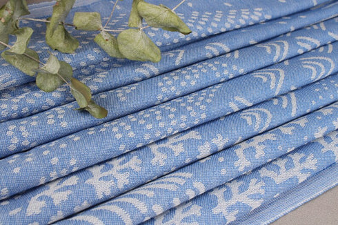 トルコ・フェイスタオル・ペシュテマル/ジャガードフォレストBL