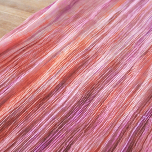 【軽やかつけ心地・神秘的なカラーが魅力】/旅するSILKストール・カラキョイチャイ