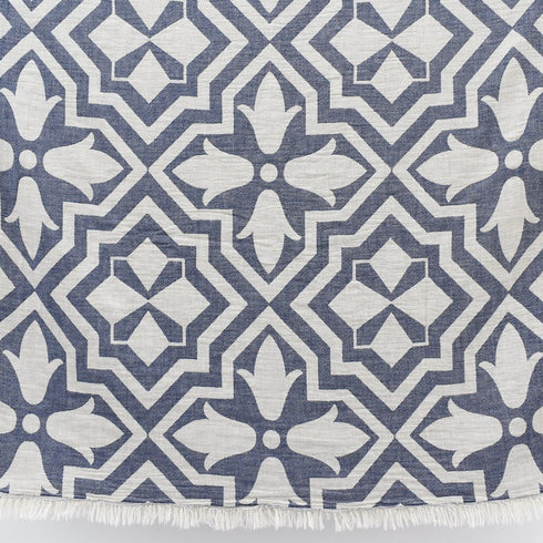 トルコ・タオル・ペシュテマル・リリー柄・ブラッシュNB