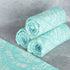 トルコ・バスタオル・ペシュテマル・オリエンタル柄ミントグリーン